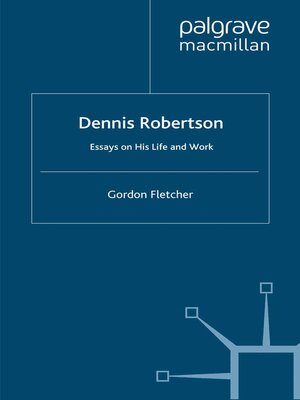 cover image of Dennis Robertson